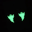 Glow in the dark Halloween ghost acrylic earrings